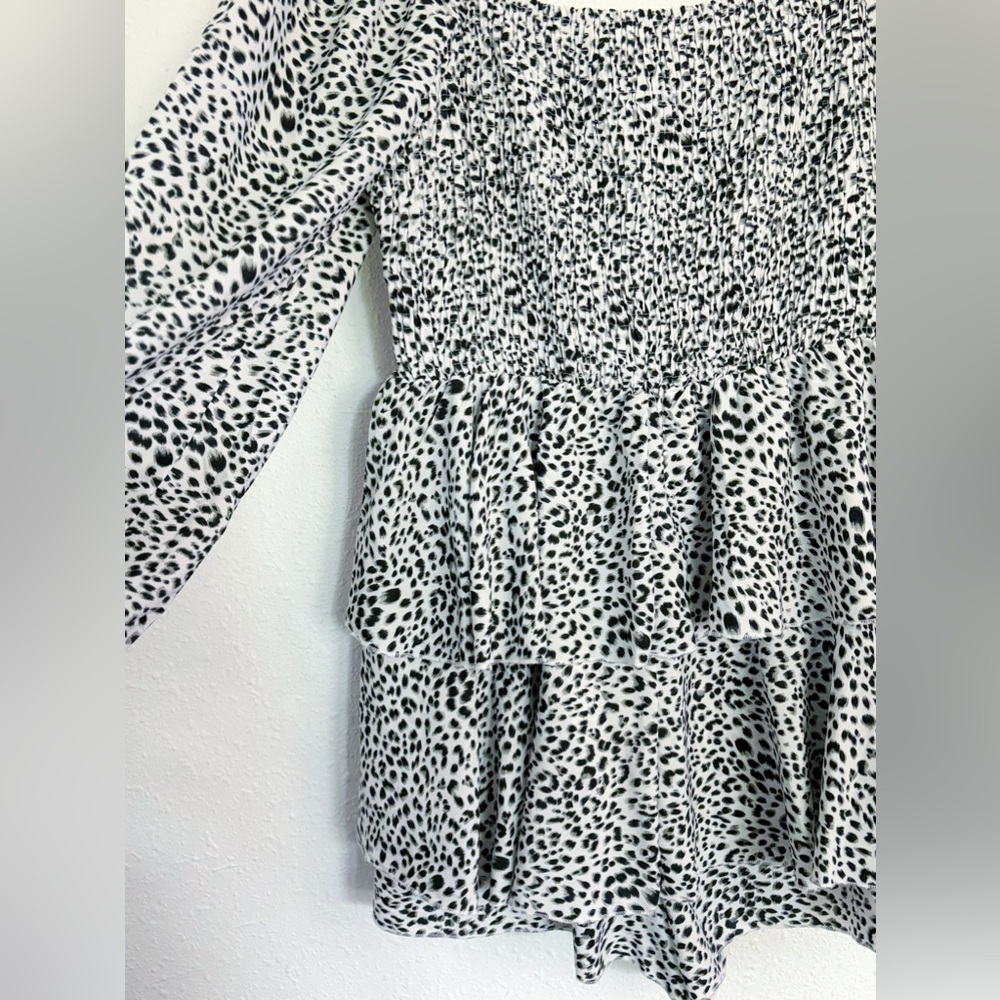 Simplee Plus Leopard Print Romper Size 1X - Picture 7 of 13